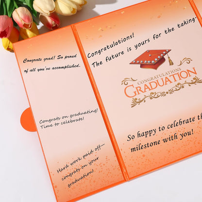 Graduation Guest Book 2026 Graduation Party Decorations Class of 2026 Graduation Sign in Book Signature Board Keepsake Grad Party Supplies College High School Graduation Gift Card Book (Blue)