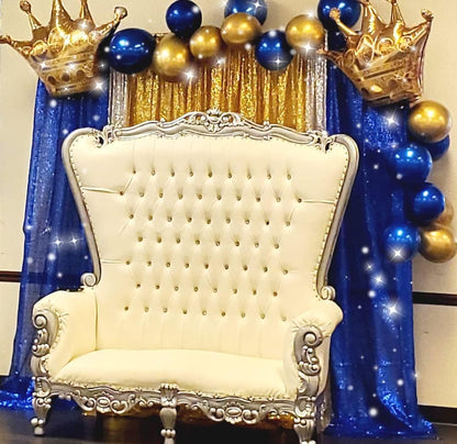 Poise3EHome Black Sequin Backdrop Curtains, 2 Panels 2FTx8FT Glitter Photo Booth Backdrop for Halloween Birthday Bachelorette Wednesday Twilight Party Decorations