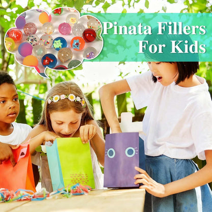 Small Bouncy Balls for Kids Prize box Toys for Kids 3-5 4-8, Mini Party Favors for Kid Classroom Treasure Box Prize, Rubber Balls Easter Goodie Bag Stuffer Pinata Stuffers Kid Party Bag Fillers 27pcs