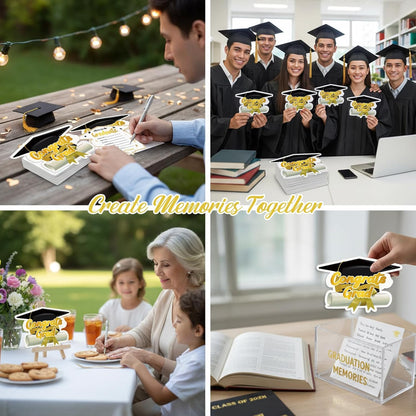 FaCraft 36PCS Who Knows Graduate Best Game Cards Class of 2026 Party Games Activities for High School Senior College School Graduation Party Favor Supplies Grad Game Graduation Decorations 2026