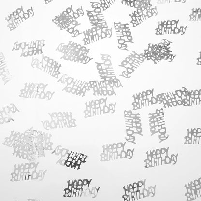 Gold Happy Birthday Confetti, Table Paper Scatter Golden Birthday Decorations for Party (0.03 lbs)