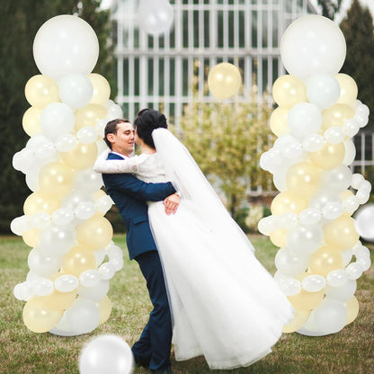 Jenaai 2 Sets 163 Pcs Pink Metallic Rose Gold Balloons Column Stand Kit Bridal Party Latex Balloons Adjustable Tower Stand for Graduation Bridal Shower Wedding Engagement Mothers Day Birthday Decor