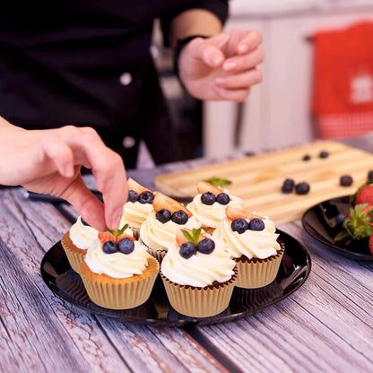 Caperci 500 Count Mini Cupcake Liners White Muffin Liners Greaseproof No Smell Small Cupcake Wrappers Baking Cups