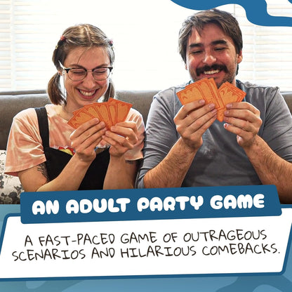 Go F Yourself! – The Grown Up Go Fish Card Game You've Always Wanted | Hilarious Party Game for Grown Ups, 2+ Players | 52 Cards, 13 Unique Pairs Edition