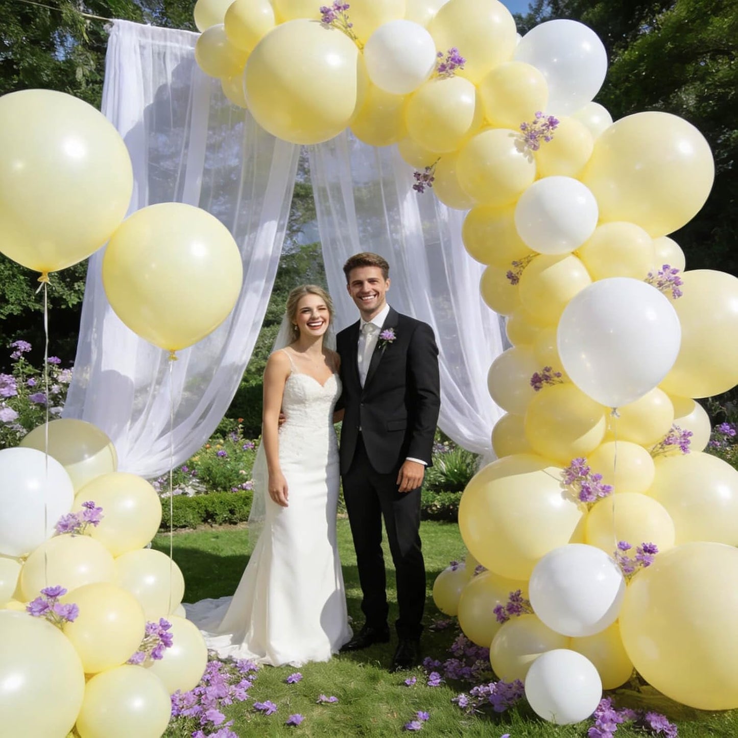110pcs Black Balloon 12 inch, Black Latex Balloons for Birthday Party Baby Shower Wedding(with 2 Ribbons). - Colors A