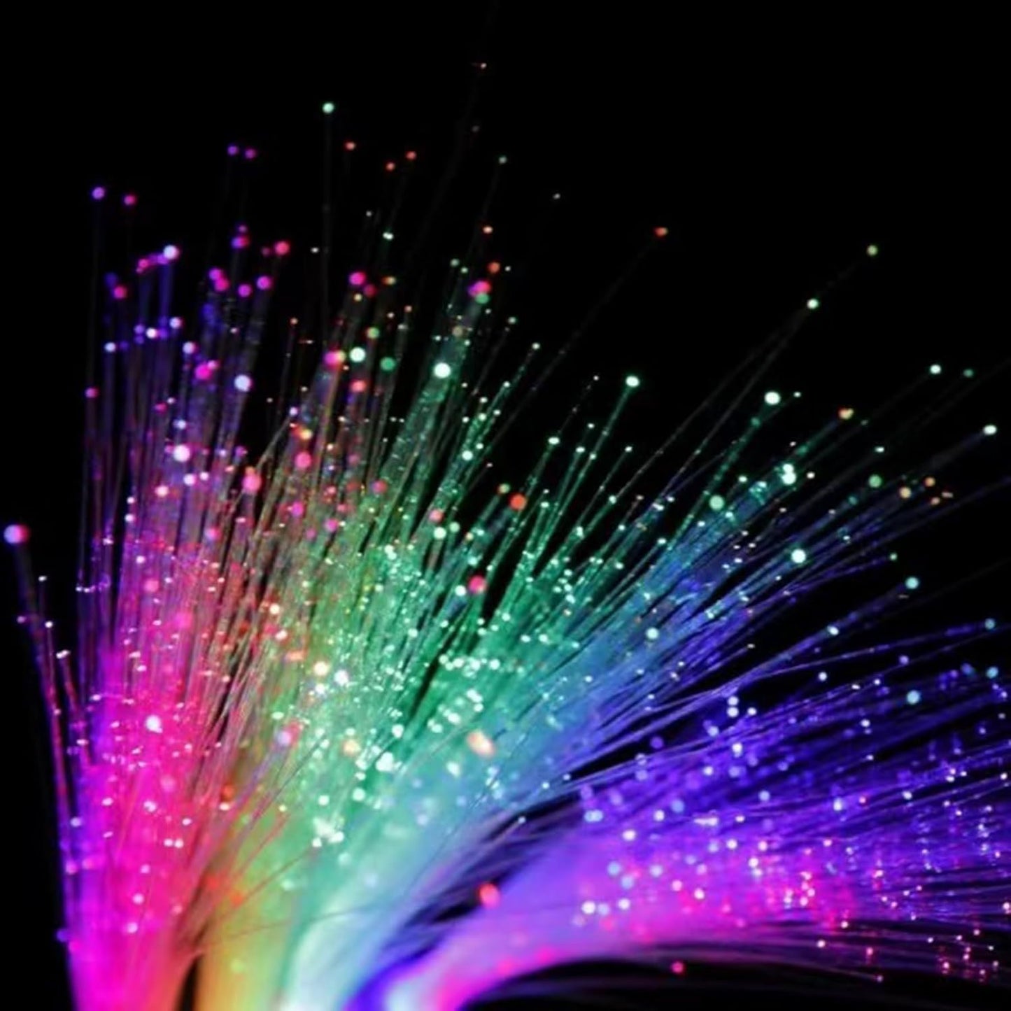 30 Pack Blue Fiber Optic Wands Glow Fiber Wands Bulk LED Light Up Wands with 3 Flashing Modes LED Flashing Sticks for July 4th Halloween Christmas Wedding Birthday Carnival Bachelor Party
