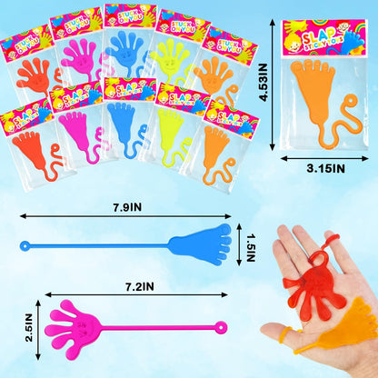 Large Sticky Hands & Feet Party Favors Supplies for Toddlers (20 PCS),Birthday Pinata Goodie Bag Stuffer Fillers for Kids,School Student Non Candy Treats Treasure Box Prizes Toys Gifts for Boys Girls
