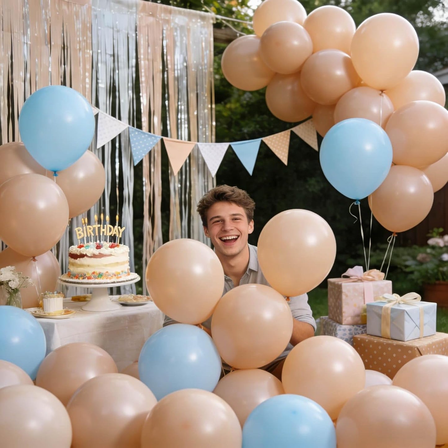 110pcs Black Balloon 12 inch, Black Latex Balloons for Birthday Party Baby Shower Wedding(with 2 Ribbons). - Colors A