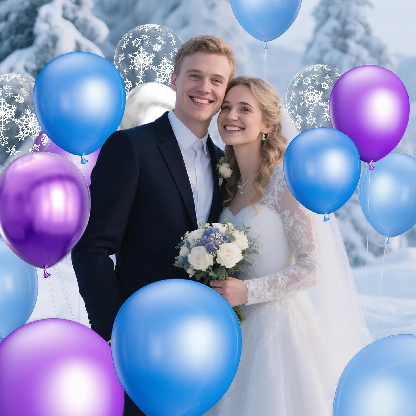 68Pcs Pink and Purple Balloons 12 Inch Metallic Purple Pink Latex Balloon Confetti ballons with Ribbons Party Balloons for Wedding Girls Birthday Baby Shower Decorations.