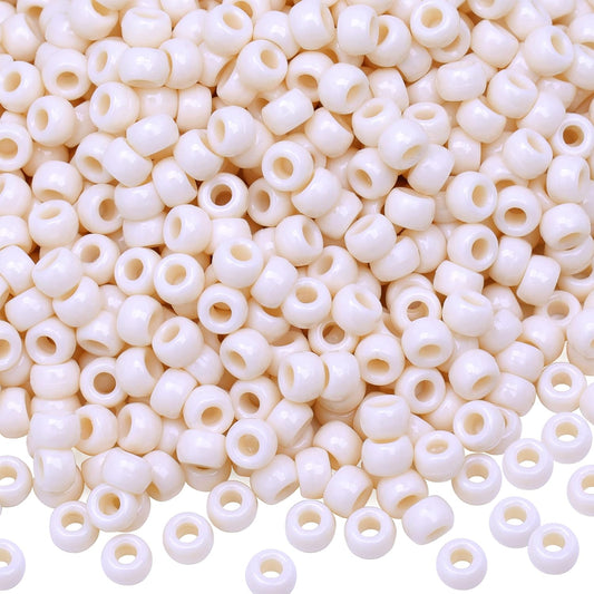 1000Pcs Glow in The Dark Pony Beads 9mm Plastic Kandi Beads Bulk for Friendship Bracelet Necklace Craft Jewelry Making Beads for Hair Braids 9 Color