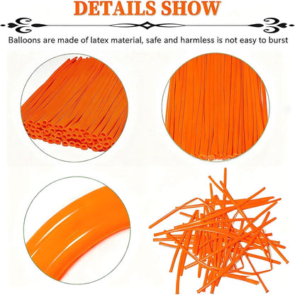 260 Balloons Clear, Thickening Long Balloons for Tying Arch, Twisting Latex Animals Magic Modeling Skinny Birthday Balloon for Kid‘s Party Wedding Decoartion Supply 100pcs