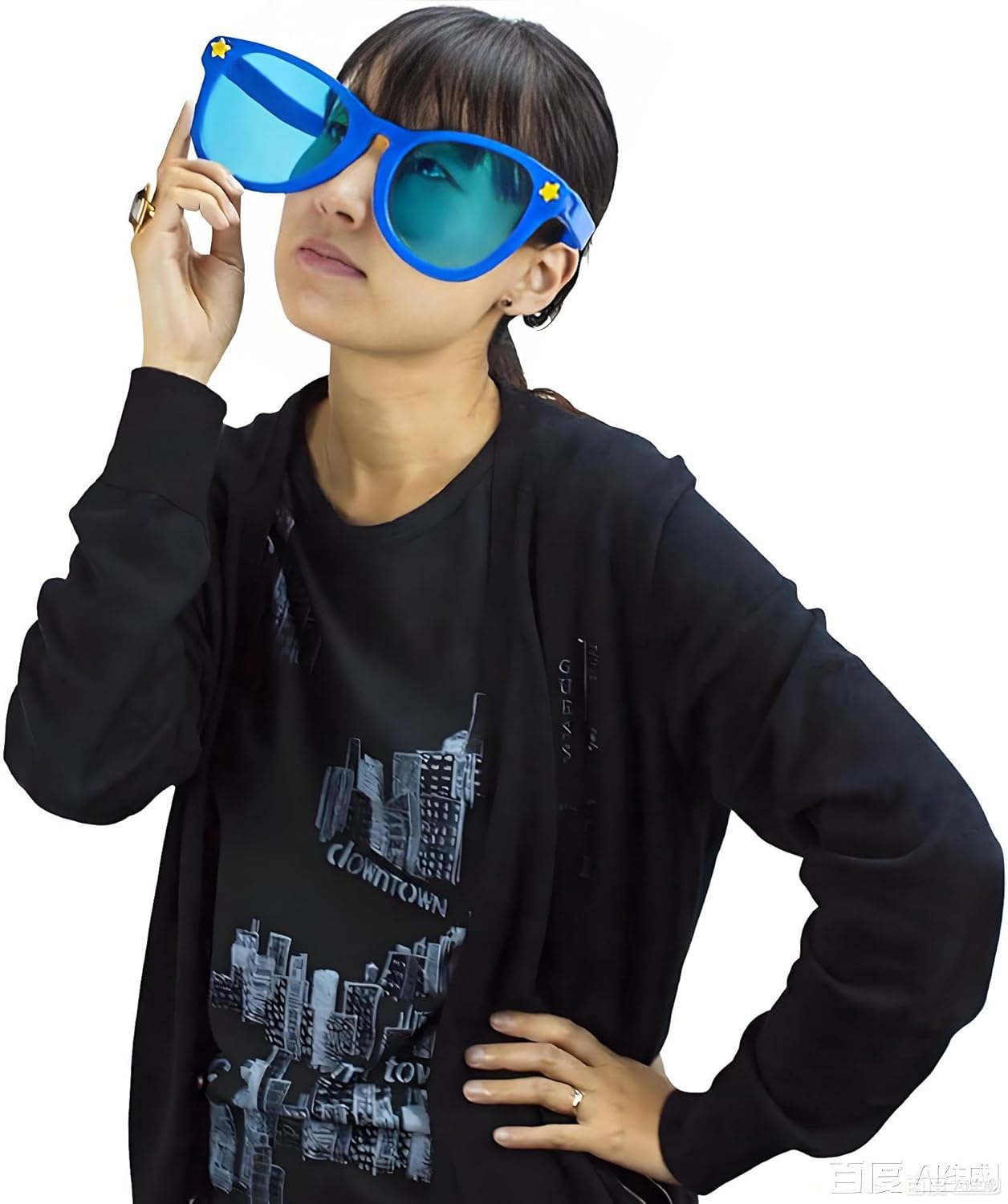 Pudgy Pedro's Jumbo Party Sunglasses | Novelty Shades Perfect for Birthdays, Theme Parties, Weddings | Giant Glasses