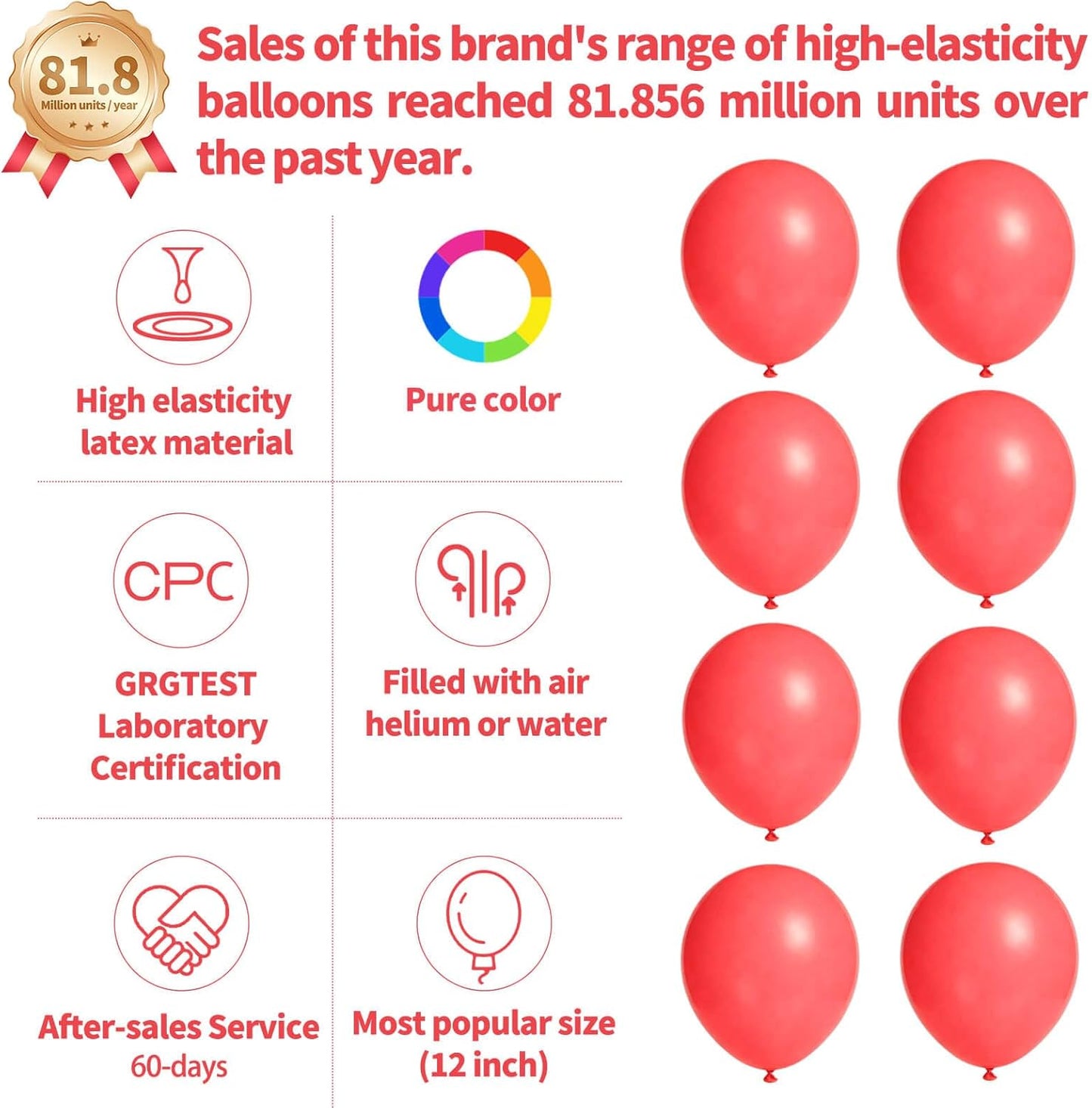 110pcs Black Balloon 12 inch, Black Latex Balloons for Birthday Party Baby Shower Wedding(with 2 Ribbons). - Colors B