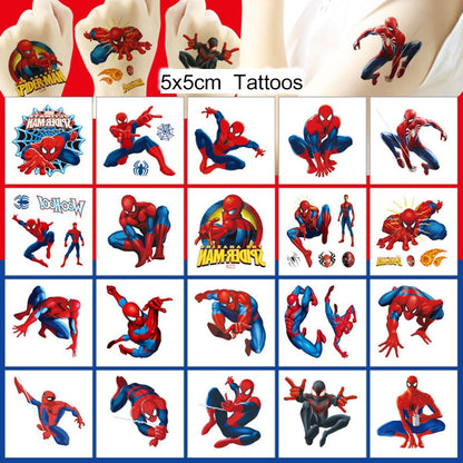20 Sheets Disney Princess Temporary Tattoos for Kids, Birthday Party Favors, Cute Cartoon Decoration Sticker Gifts for Girl Boys Home Activity Class Prizes Carnival Christmas Rewards
