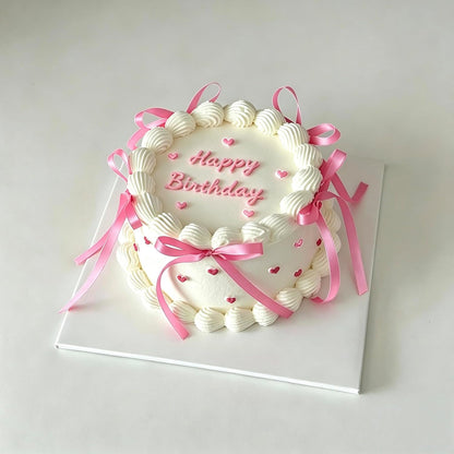 20 Pack Bow Cupcake Toppers Birthday Bowknot Ribbons Coquette Light Pink Bow High Footed Cup Balloon Wall Party Decorations Bridal Cake Dessert Picks Baby Girl Boy Wedding Party Supplies