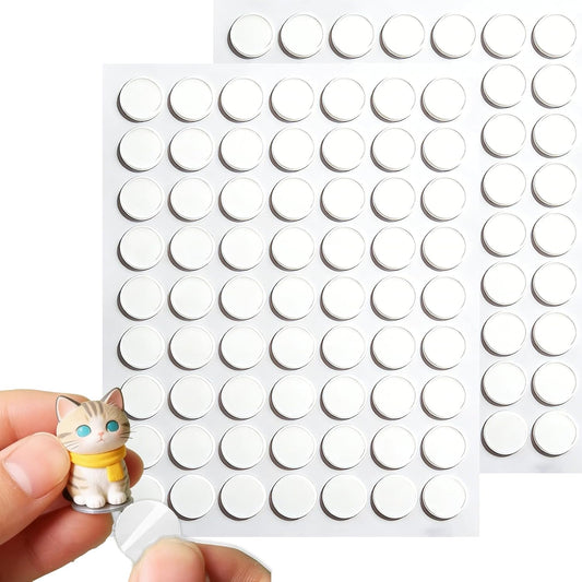 Glue Adhesive Dots for Balloons Glue Double Sided Dots,Sticky Adhesive Dots Tack for Balloons Poster Card Scrapbooking Supplies(140 Pcs)