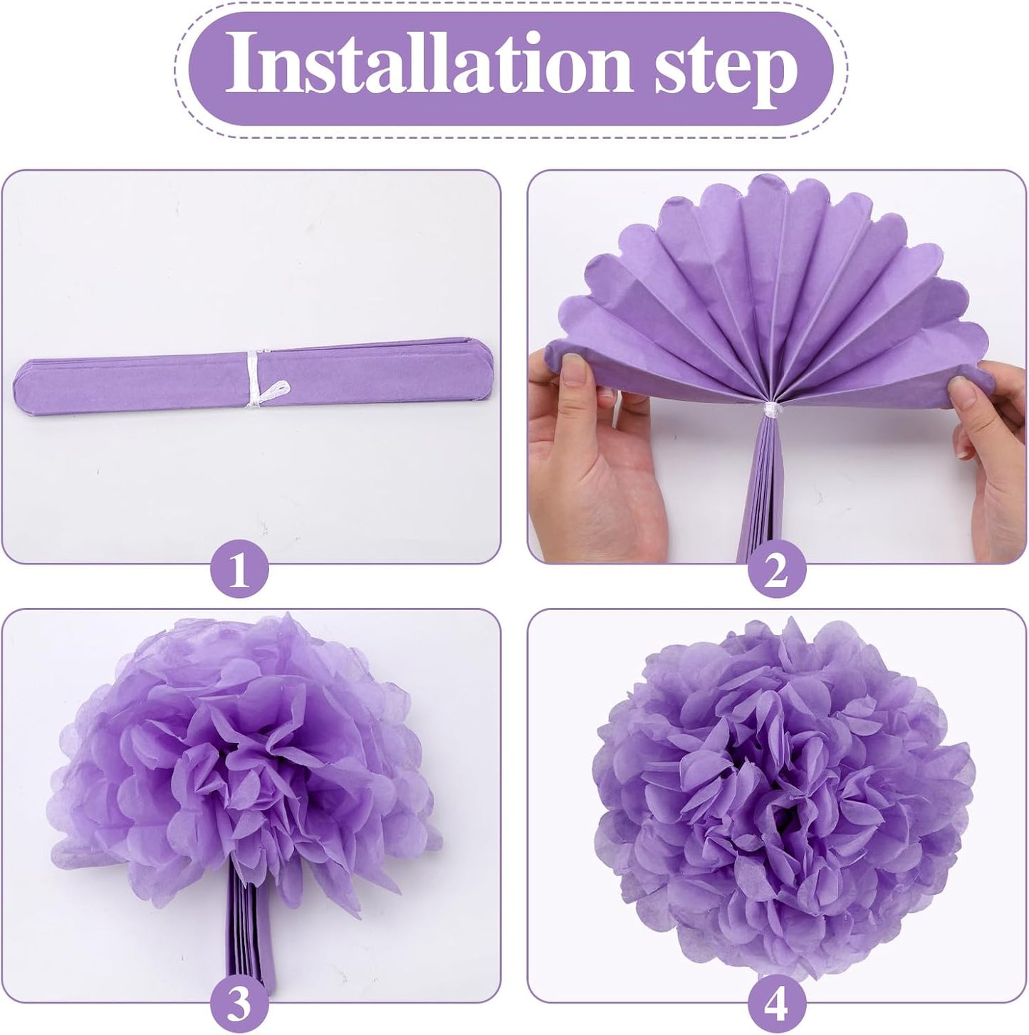 BestoFun 16 PCS Sage Green Party Decorations Tissue Paper Flowers Christmas Party Decors Hanging Pom Poms Decorations for Xmas New Year Winter Holiday Decorations