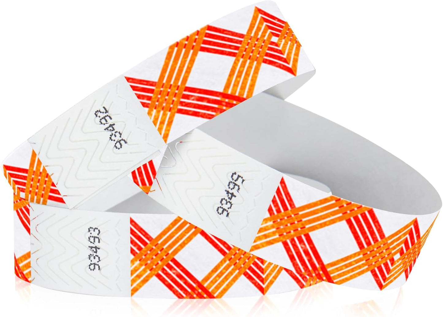 500 WristCo Swimming Pool Tyvek Wristbands for Events – Security Cuts & Tamper-Proof Design to Prevent Reuse – Premium-Grade Bracelets for Hospital & Medical ID, Party & VIP Identification