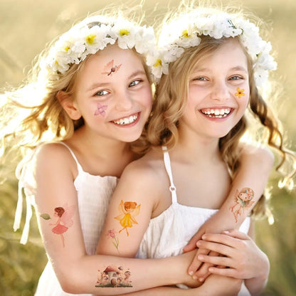 Fairy Temporary Tattoos, Fairy Party Favors, Birthday Party Decorations Supplies, Cute Gifts for Adults Classroom Prizes Rewards
