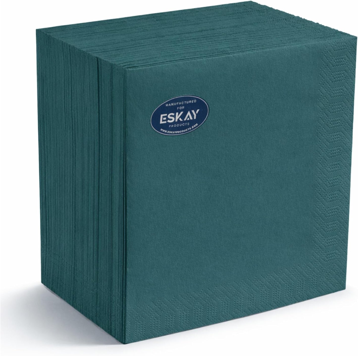 Black Beverage Napkins (300 Count) 2-Ply Disposable Cocktail Napkins for Bar, Weddings, Parties, Events, Premium Quality and EU Made