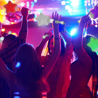 M.best 24Pcs Glow Sticks Party Packs, Glow in The Dark Party Supplies, LED Light Up Wands Sticks Party Favors for Wedding, Raves, Concert, Camping, New Year, Carnival, Halloween