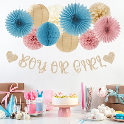 2026 Blue Class-Congratulations Prom Graduation Party-Decorations - 22pcs High School College Grad Supplies Decor,Royal Navy White Silver Tissue Pom Poms Streamers, Paper Flowers Lanterns Hugmoon