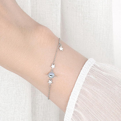 Long tiantian Moonstone Bracelet Glow in the Dark Bracelets Moonstone Jewelry for Women Crystal Bracelet Glow in the Dark Jewelry for Women Trendy Gifts for Christmas