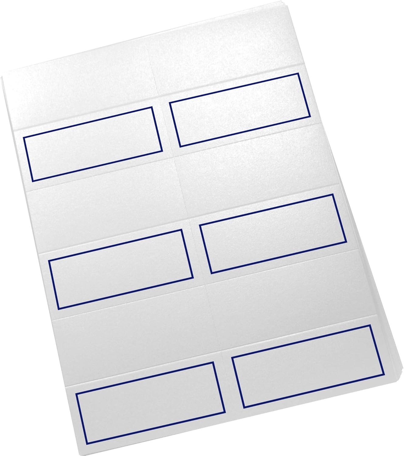 Single Line Border Printable Place Cards, Gold (Choose Color), Set of 60 (10 Sheets), Laser & Inkjet Printers - Wedding, Party, Dinner, and Special Events - Made in the USA