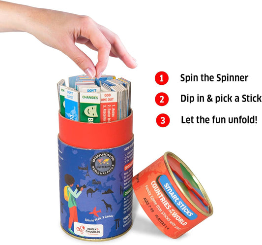 Chalk and Chuckles- STEM Scavenger Hunt Game for Kids Ages 8-12 Years, Indoor and Outdoor Activities, Fun Classroom and Family Game