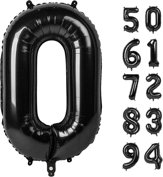 40 Inch Navy Blue 1 Balloon for First Birthday, Blue One 1st Number Balloon Birthday Decorations for Boy Man Toddler Baby, 10th 21st, Giant Number 1 Balloon - Colors A