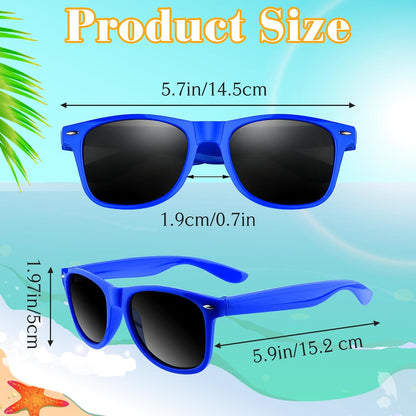 ASTARON Sunglasses Bulk, 6/12/24/48 Pack Sunglasses Party Favors for Summer Beach Pool Birthday Wedding Party Supplies