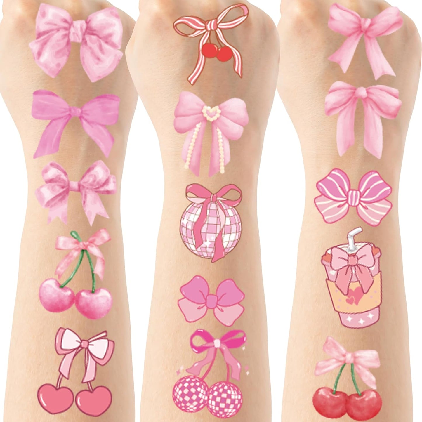 Gymnastic Temporary Tattoos Stickers - 200+ Sport Tattoo for Birthday Party Decorations, Dance Favors Supplies for Girls Boys, School Class Prize(8 Sheets)