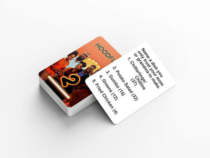 HoodFued : The Ultimate Family Trivia Card Game - A Culture-Centric Game That Brings Friends and Family Together for Fun and Knowledge and More Fun Than The Hood Charades Game for Family or Tabu