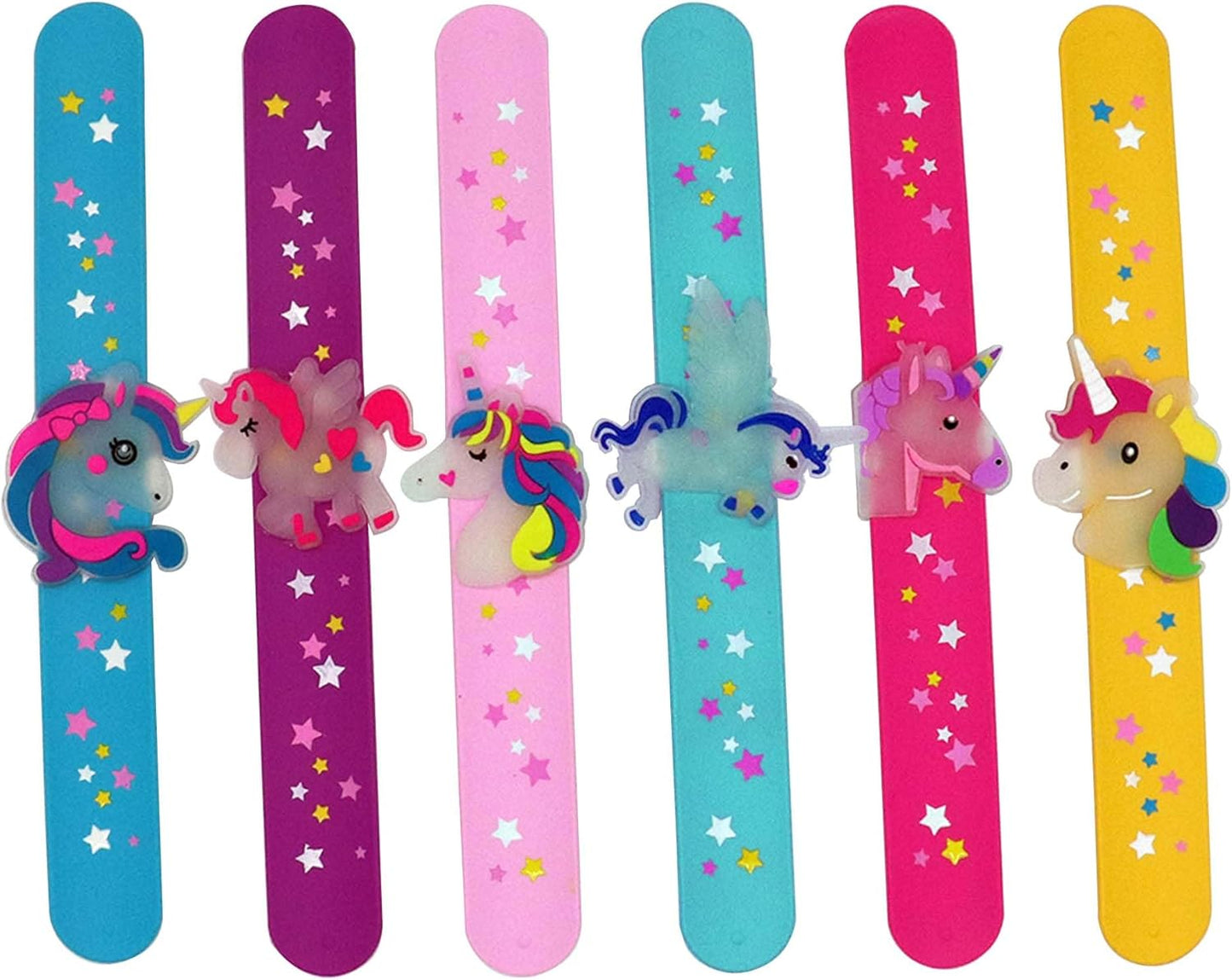 Cat Slap Bracelets for party- Silicone Wristbands Adjustable Party Favors, Classroom Prizes, Carnival Games - Birthday Gifts for Adults(6Pack)-LOCHSOEL