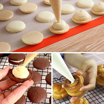 400 Pcs Piping Bags Disposable 12 Inch Anti-Burst Pastry Bags, Tipless Icing Piping Bag for Cake, Cream Frosting and Cookie Decoration Supplies