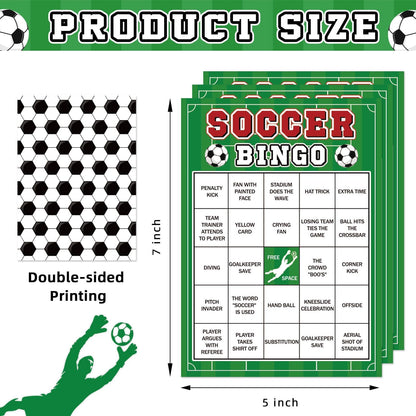 4th of July Bingo Game Set for 24 - Patriotic Party Activities, Independence Day Games for Family Reunion, School & Classroom Decorations – 5" x 7" Cards