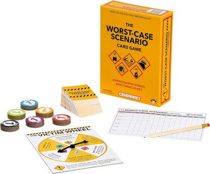 The Worst-CASE Scenario Card Game – All-New Family/Party Game for Adults and Kids 10+ | 0% Trivia and 100% Humorous Fun