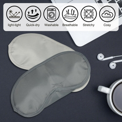 5 Pcs Sleep Mask, Eye Masks for Sleep, with Nose Pad and Elastic Strap for Blind Folds, for Adult Play, Travel Eye Mask, Sleeping, Team Building (Colorful, Medium(3.35x 7.28inch))