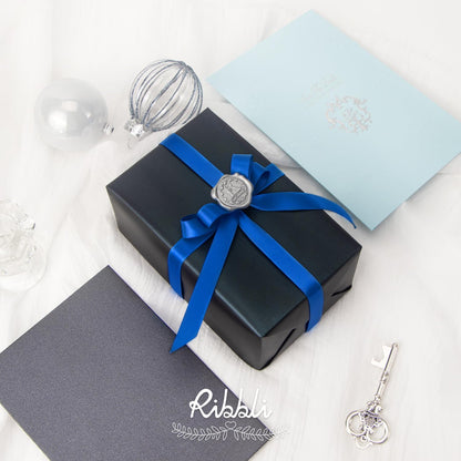 Ribbli Double Faced White Satin Ribbon,3/8” x Continuous 25 Yards,Fabric Ribbon use for Bows Bouquet,Gift Wrapping,Floral Arrangement