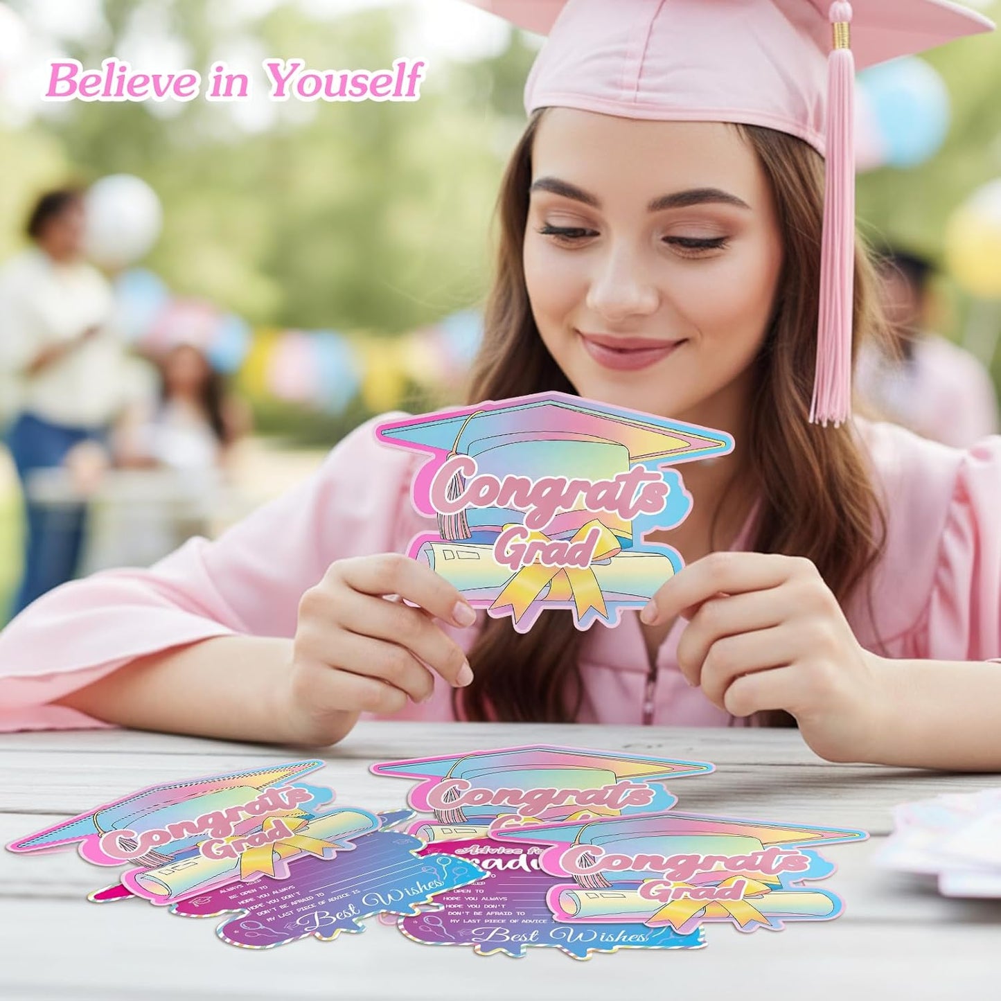 FaCraft 36PCS Who Knows Graduate Best Game Cards Class of 2026 Party Games Activities for High School Senior College School Graduation Party Favor Supplies Grad Game Graduation Decorations 2026