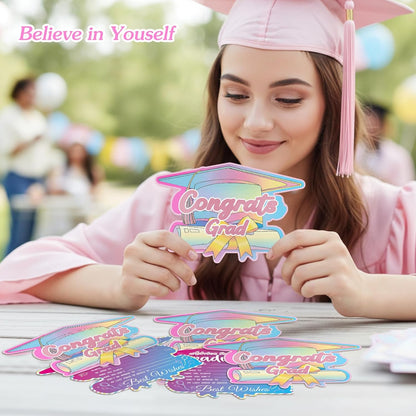 FaCraft 36PCS Who Knows Graduate Best Game Cards Class of 2026 Party Games Activities for High School Senior College School Graduation Party Favor Supplies Grad Game Graduation Decorations 2026