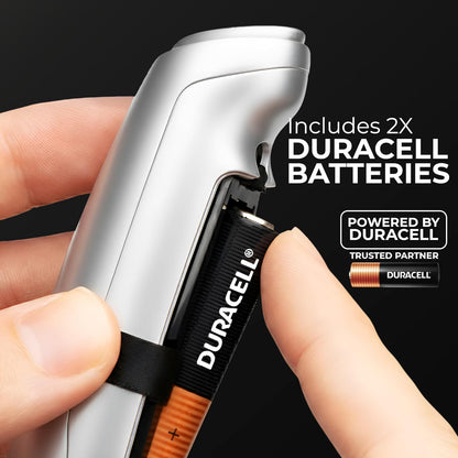 Zulay Kitchen Powerful Milk Frother Wand With Duracell Batteries - Ultra Fast Handheld Drink Mixer - Electric Whisk Foam Maker for Coffee, Lattes, Cappuccino & Matcha - Z1 Motor - Black - Colors C