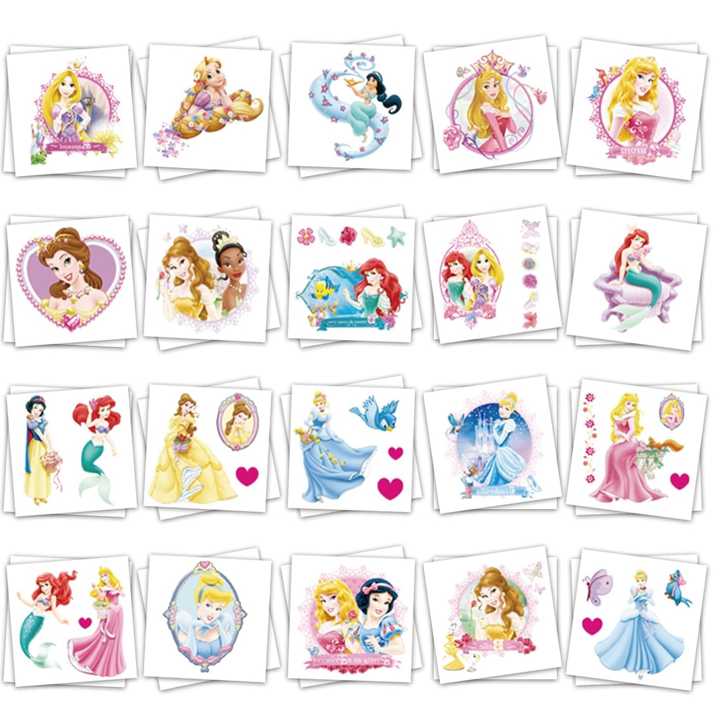 40Sheets Cartoon Hello Kitty Temporary Tattoos Birthday Themed Party Supplies Decoration Favors Cartoon Cute Kitty Sticker for Kids Boys Home Activity Class Prizes Carnival Christmas Rewards (Hell40)