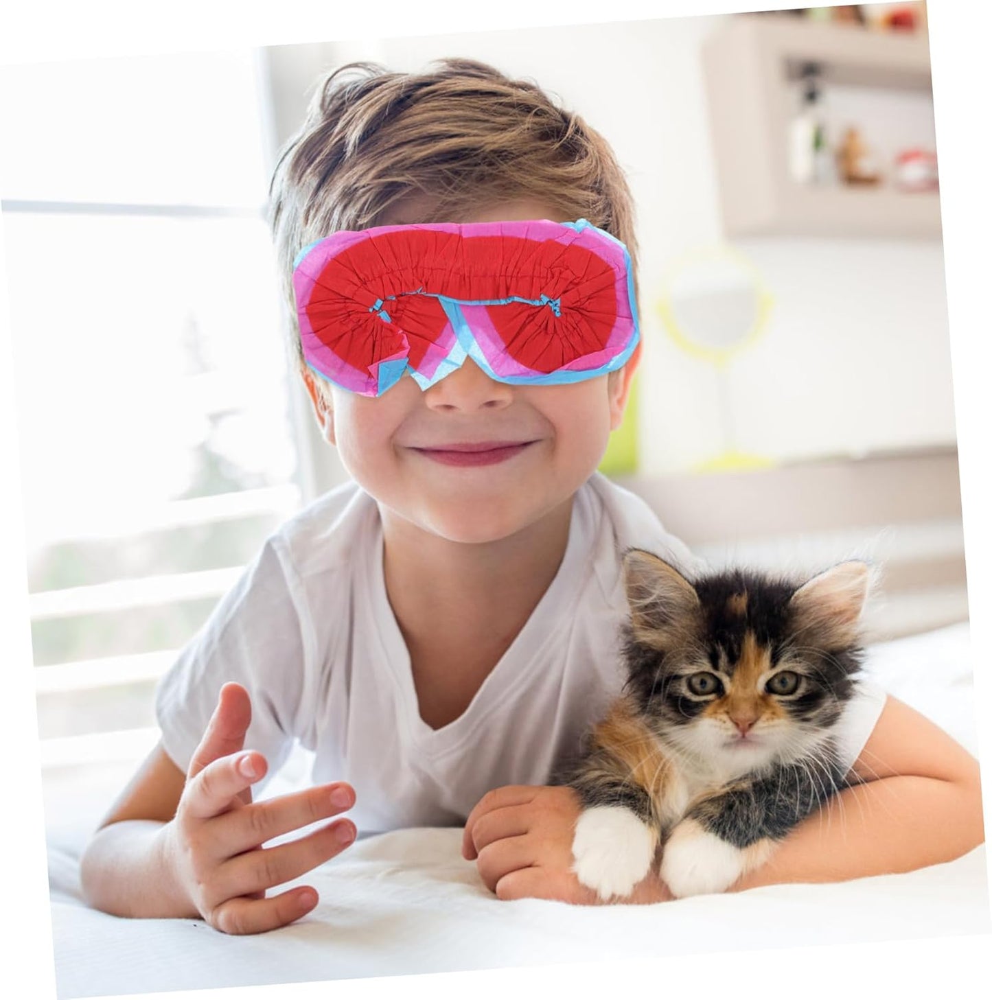 Ipetboom 2pcs Pinata Eye Masks Fun Blindfolds for Party Games for Birthday Celebrations Create Exciting Atmosphere for Group Activities
