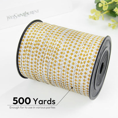 KMER LIFE Premium Red Curling Ribbon, 1/5" Wide x 500 Yards Christmas Curling Ribbons for Gift Wrapping, Party Decoration, Balloon String, Ribbons for Florist Flower (1 Roll)
