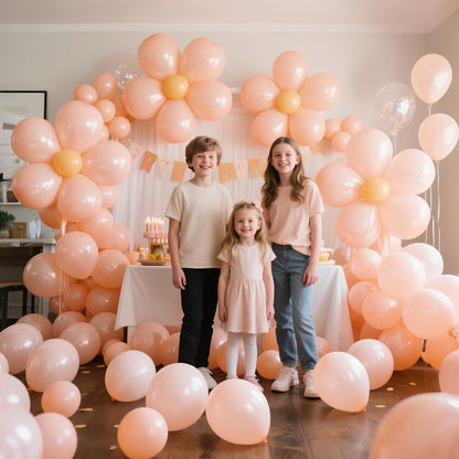 110pcs Black Balloon 12 inch, Black Latex Balloons for Birthday Party Baby Shower Wedding(with 2 Ribbons). - Colors A