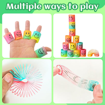 Cocurb 32 Pcs Mini Spring Party Favors for Kids 4 to 8 Fun Goodie Bag Stuffers for Birthdays, Classroom Prizes, and Small Toys Present