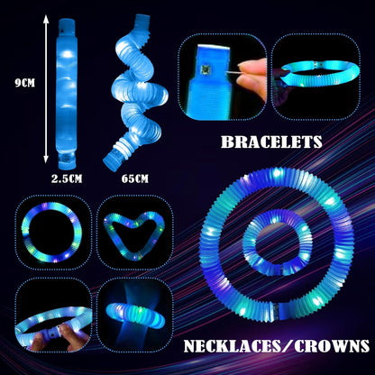 Yellow 12PCS Glow Sticks Stocking Stuffers Party Favors-Glow in The Dark Party Supplies for Kids and Adults, Perfect for Festivals, Birthday Parties, Raves, Concerts, and Camping Decorations