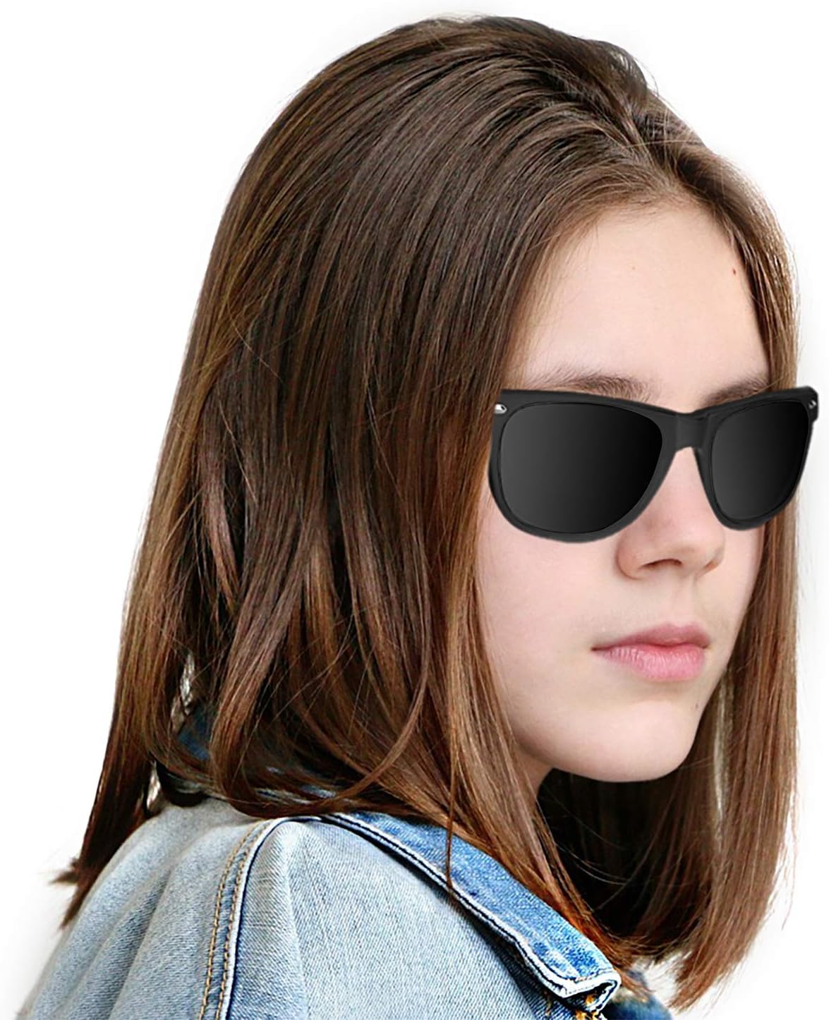 Super Z Outlet Plastic Vintage Retro Style Sunglasses Classic Shades Eyewear Party Favors (24, White)