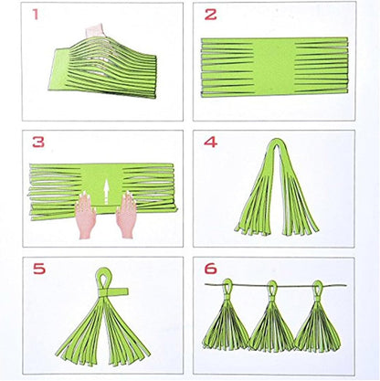 AIM & GGKK Navy Blue and Orange Tassel Garland Banner Tissue Paper Tassels for Party Suppiles Decorations,Wedding Decorations,Nursery Decor,Engagement,Football Party, DIY Kits(20PCS)